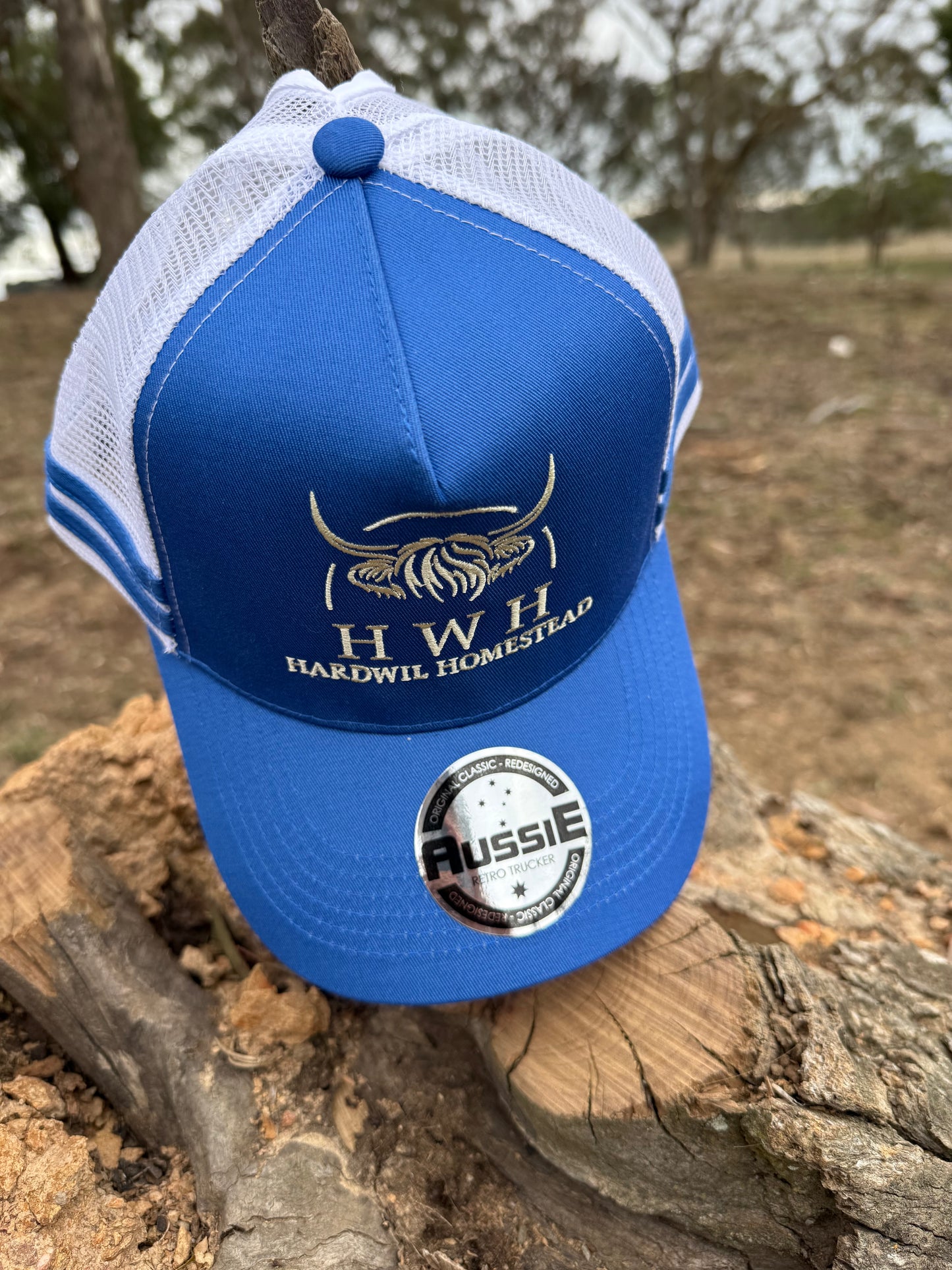 HWH Trucker Hat - Blue